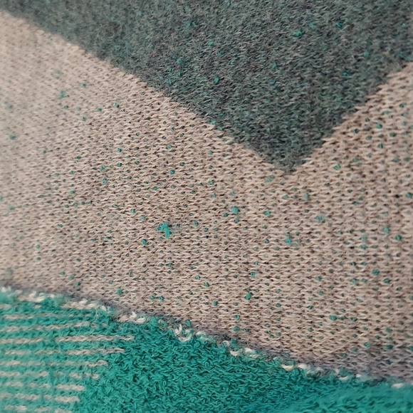 Moth for Anthropologie Chevron Striped Faux Wrap Knitted Pencil Skirt Size XSP - Picture 8 of 16